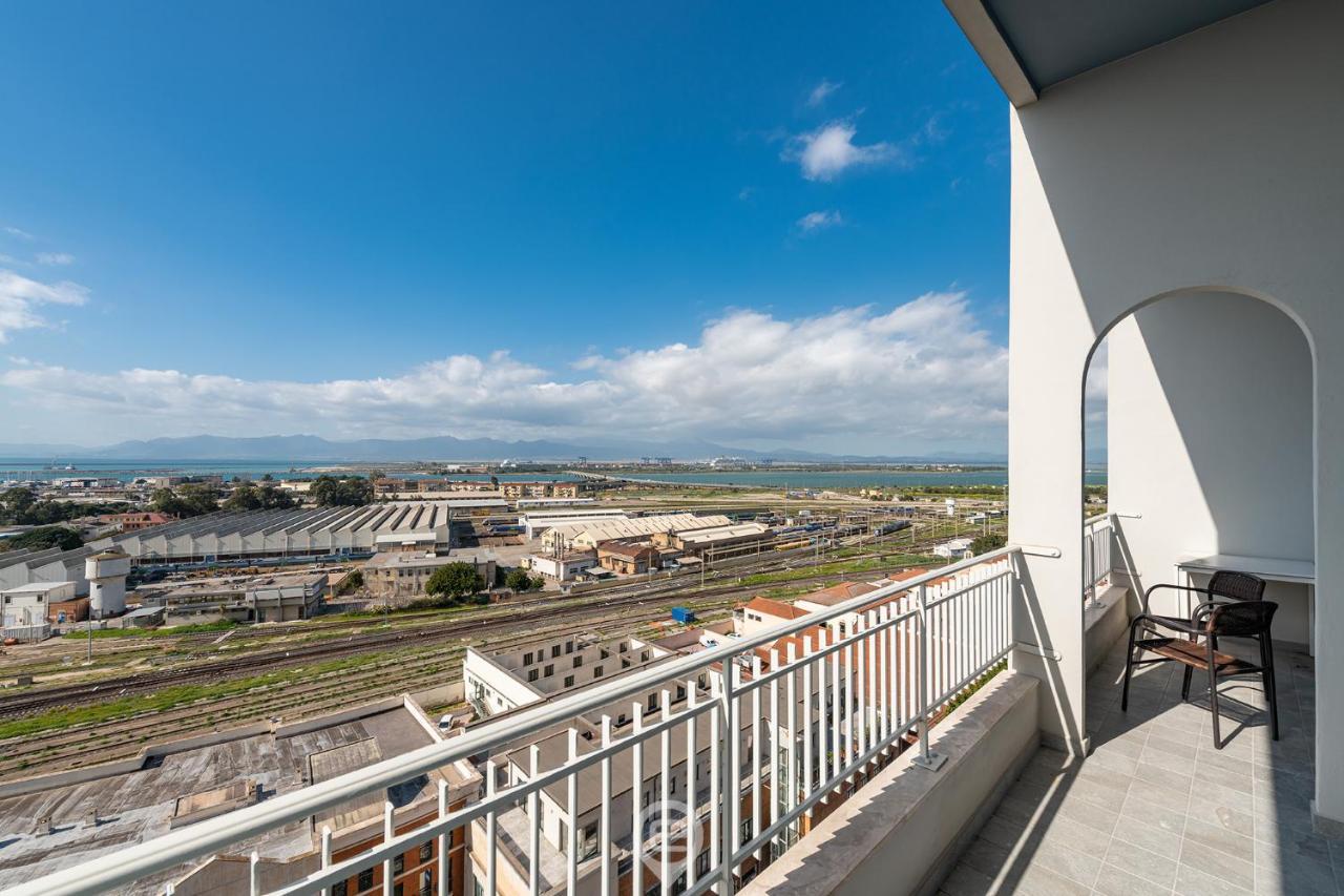 Enchanting Panoramic Retreat Cagliari Extérieur photo